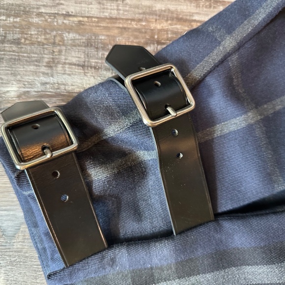 VINTAGE BURBERRY plaid skirt - Picture 3 of 10